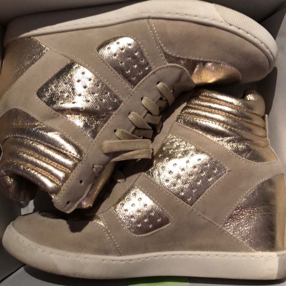 Off brand Wedge sneakers